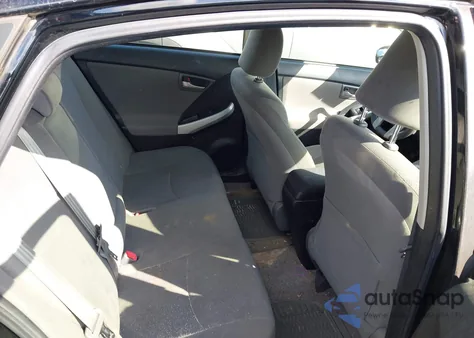 2012 Toyota Prius Three из США, поврежденный, VIN JTDKN3DU6C5487981